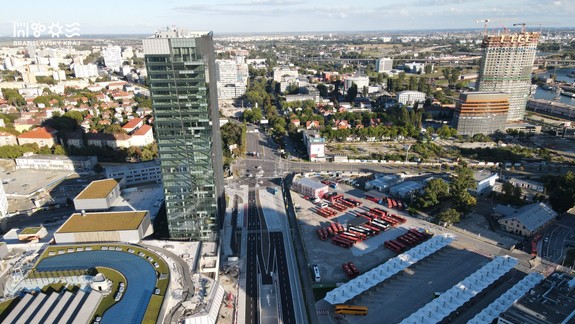Práce na novej autobusovej stanici v komplexe Nivy sú vo finále