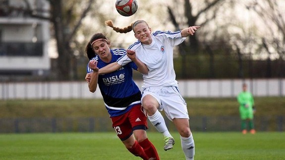 V prvom semifinále Slovenského pohára porazili futbalistky Slovana Šaľu 