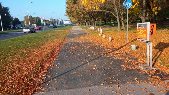 Opravili jeden z úsekov cyklotrasy na Ružinovskej