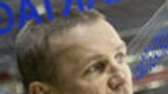 Igor Larionov na tréningu Slovana Bratislava