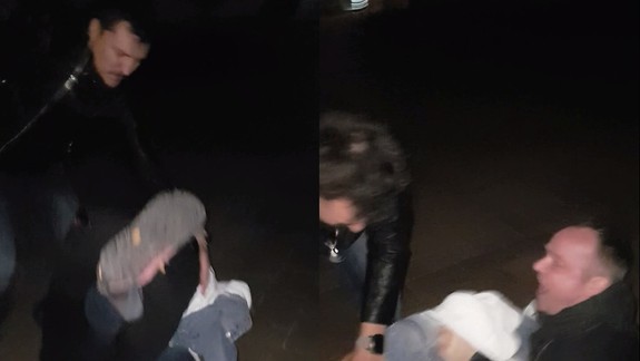 VIDEO: Pozrite si priebeh nočnej bitky pri Hlavnom námestí ako ju nakrútil jeden z napadnutých