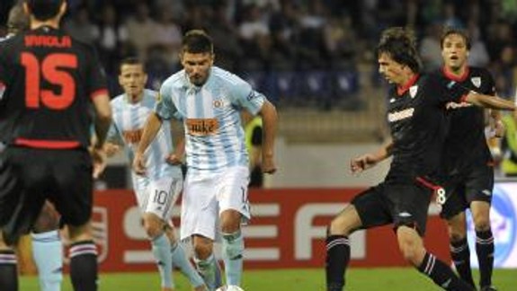 ŠK Slovan podľahol Athleticu Bilbao 1:2