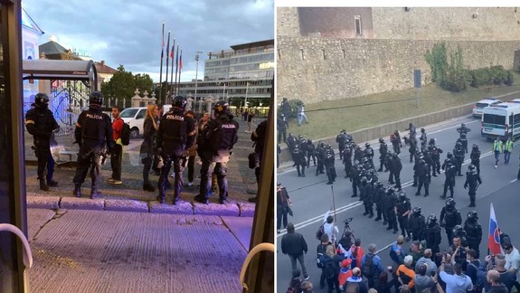 Bilancia stredajších protestov a blokácie ciest v Bratislave - celkovo bolo obmedzených 16 liniek MHD