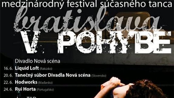 V sobotu sa začal festival súčasného tanca Bratislava v pohybe
