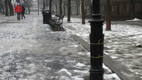 Prvé trojnožky z centra už zmizli, na Hviezdoslavovo námestie sa nevrátia