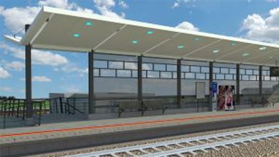 Železničnú zastávku vo Vrakuni chcú začať stavať koncom marca