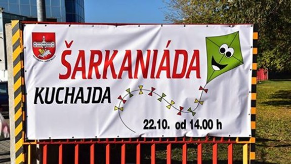 Deti potešila šarkaniáda na Kuchajde