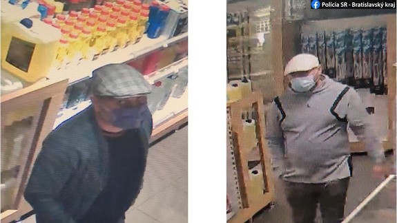 FOTO: Polícia objasňuje krádež gastrolístkov na jednej z čerpacích staníc v Malackách