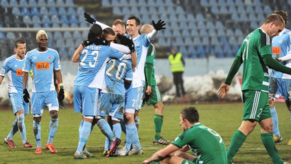 Futbalisti Slovana deklasovali Prešov, čaká ich pohár