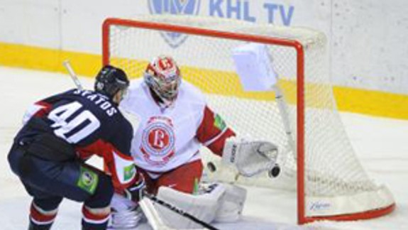 KHL: Hokejisti Slovana zdolali doma Viťaz Čechov 3:0