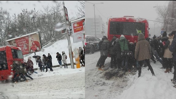 FOTO: Tieto koláže nemajú chybu - niektorí zobrali dnešnú snehovú kalamitu v Bratislave s humorom