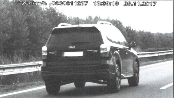 Cestný pirát: Namerali mu viac ako 200km/h