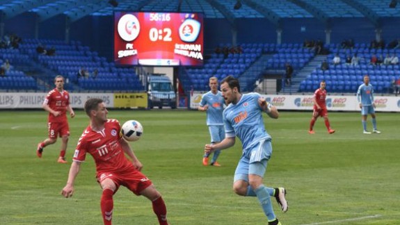 Slovan stiahol náskok na vedúci Trenčína na 6 bodov