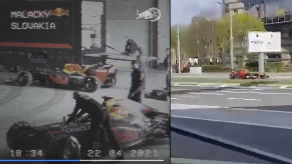 VIDEO: Po Bratislave dnes premávala formula. Videli ste ju alebo aspoň počuli?