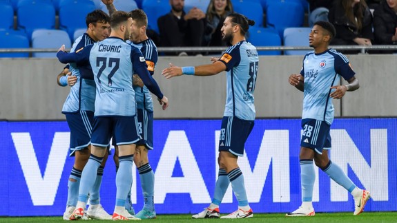 Futbal:  Slovan zvíťazil nad  Košicami 4:0