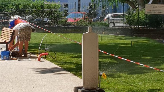 Kde všade v Starom Meste už funguje automatický závlahový systém na zeleň?