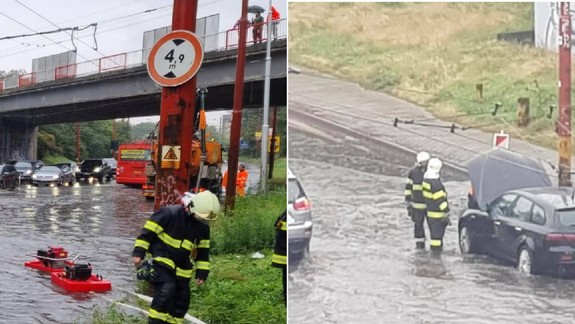 VIDEO: Na Gagarinovej vznikla opäť celkom pekná "zátoka" - ulica bola neprejazdná!