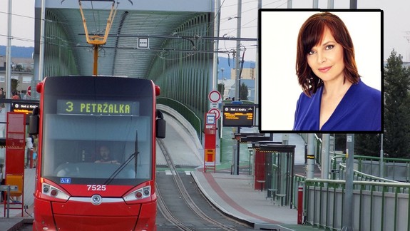 V. Remišová pochybuje, že sa do konca 2023 predĺži električka v Petržalke a kritizuje bratislavský magistrát