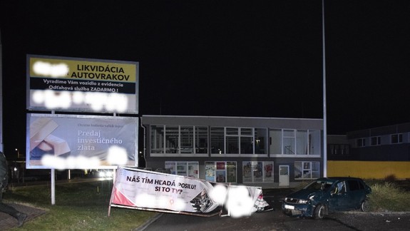 Policajná naháňačka v Malackách: Vodič so štyrmi zákazmi viesť vozidlá chcel utiecť