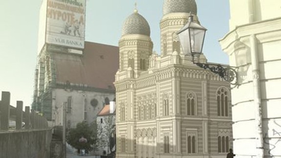 Kraj podporil vytvorenie siluety neologickej synagógy