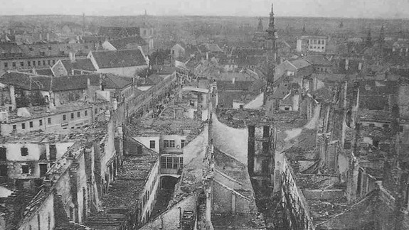 Pred 100 rokmi oheň zničil Podhradie - Schlossgrund