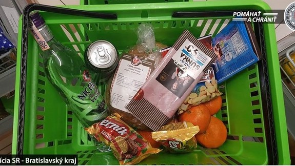 Ukrajinec si urobil takýto nákup a chcel z obchodu odísť bez zaplatenia!