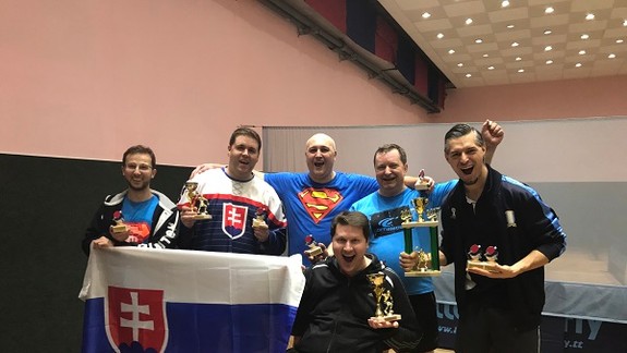 Amatérski stolní tenisti z Bratislavy triumfovali v Česku