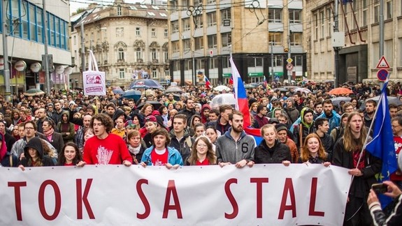 Študenti pripravili na pondelok tretí protikorupčný pochod – ktorými ulicami povedie?