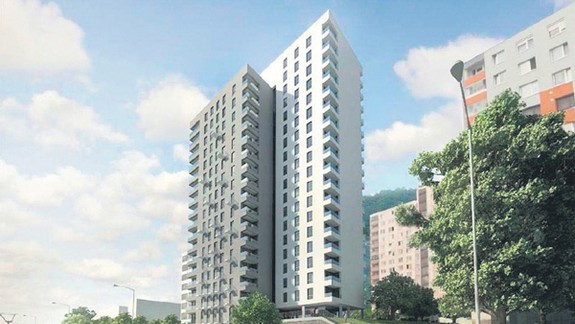 Investor zámer postaviť 19-podlažný Skleník radšej stiahol