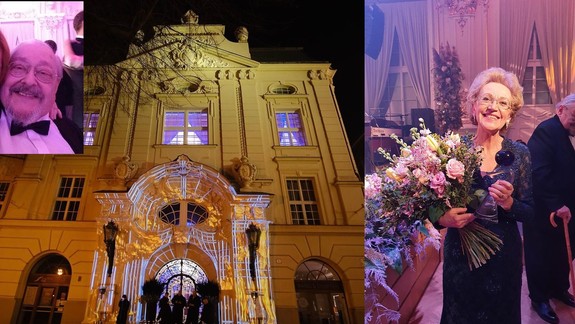 VIDEO: Cenu Bratislavská čučoriedka na Prešporskom bále získali M. Rovňáková a M. Jurkovič