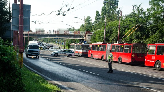 Trolejbusy na Dolných honoch budú jazdiť už po bežnej trase
