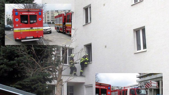 Dráma na Vajnorskej: Z bytu bolo počuť volanie o pomoc