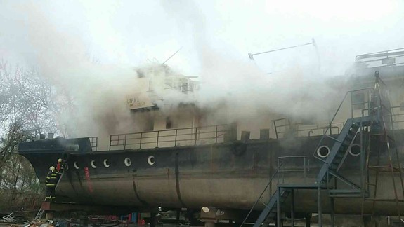 FOTO: Vo Vlčom hrdle horela loď - neuveríte, akú teplotu v nej zaznamenali termokamery!