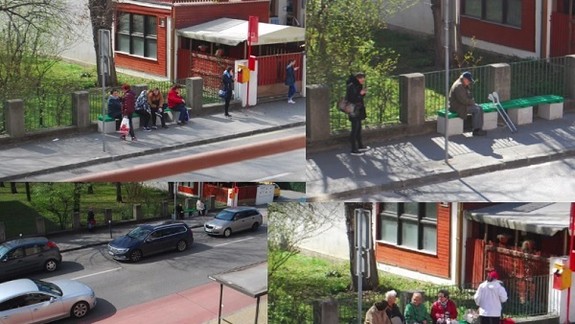 VIDEO: Na Riazanskej ulici pribudli vďaka dobrovoľníkom pri zastávkach MHD lavičky  