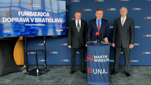 Komunálne voľby: Winkler prezradil,  ako by chcel odstrániť zápchy v bratislavskej doprave