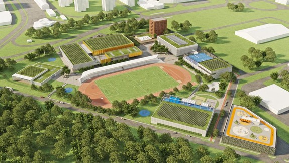 Hokejová i plavecká hala, atletický štadión a mnoho ďalšieho. V Petržalke má vyrásť veľký areál športu