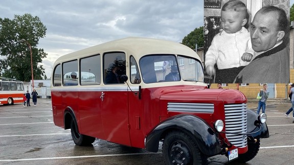 FOTO a VIDEO: V takomto autobuse robil pred 56 rokmi pán Vladimír malého závozníka svojmu otcovi - šoférovi...