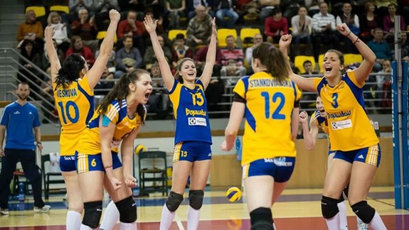 Volejbalistky Doprastavu skončili v Stredoeurópskej lige tretie