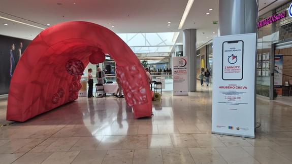 V OC  Eurovea si môžete nechať poradiť o prevencii rakoviny hrubého čreva