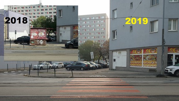 Staré Mesto začalo odstraňovať staré stánky - na Radlinského vďaka tomu vznikol nový priechod