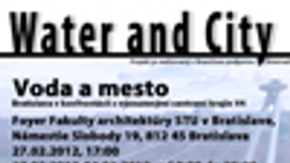 Voda a mesto - petržalské nábrežie Dunaja