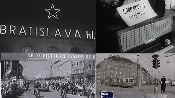 VIDEO: Takto žila Bratislava v roku 1961 - cirkus na trhu, Chruščov na Steinerke, nová úrazovka či miliónte rádio...