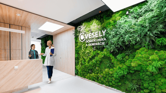 Objavili sme skryté zelené kráľovstvo: Veľa ľudí má pocit, že machové steny žijú, smeje sa Pavol Gúber z Mossdesign