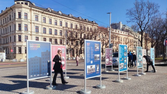 Na Vajanského nábreží sprístupnili výstavu o ženách, ktoré sa postavili totalite