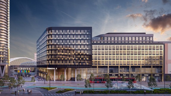 Výstavba projektu Eurovea 2 napreduje, spoločnosť získala úver 116 miliónov eur