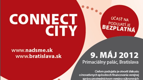 Na ConnectCity sa pri financovaní spája mesto s podnikateľmi