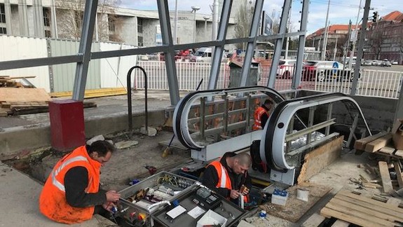 Nové obchádzky pre chodcov: Rekonštrukcia podchodu na Trnavskom mýte sa blíži do poslednej fázy