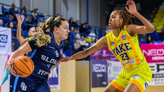 Ženský basketbal: Slovan zdolal v Košiciach YOUNG Angels tesne 63:62