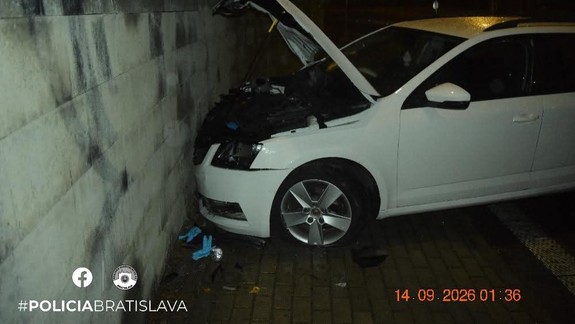 Smutná štatistika: Pod vyše 70 nehôd na území Bratislavského kraja sa podpísal aj alkohol