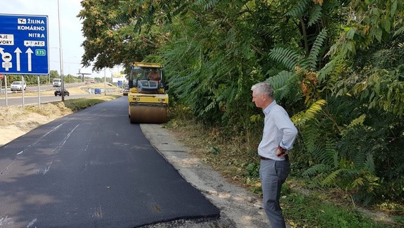 Petržalská hrádza je opäť prístupná cyklistom